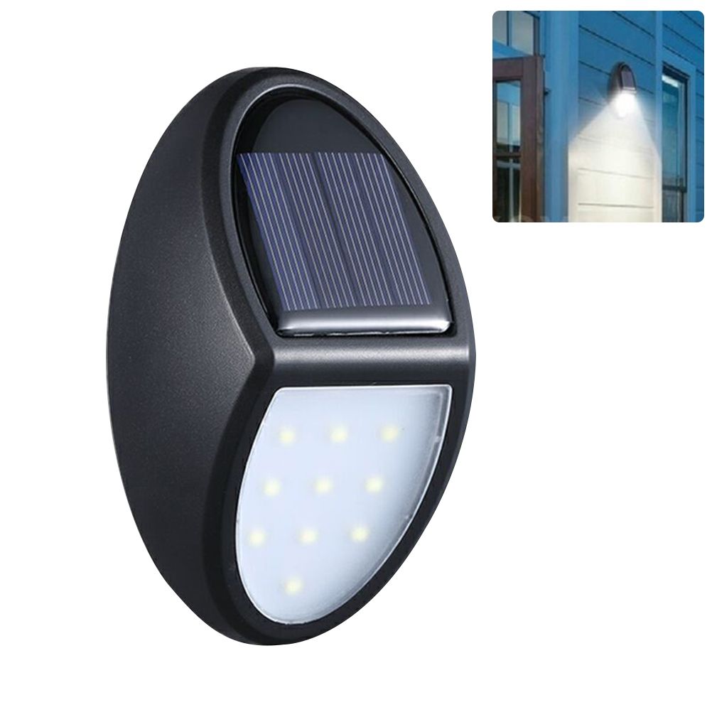 10LED Solar Light Wall Lamp IP65 Waterproof Outdoor Solar Garden Light for