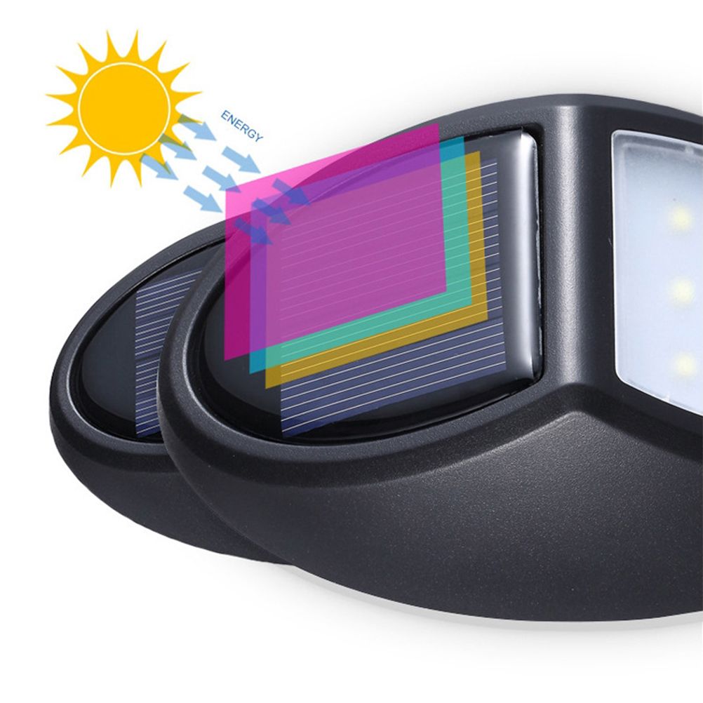 10LED Solar Light Wall Lamp IP65 Waterproof Outdoor Solar Garden Light for view 3
