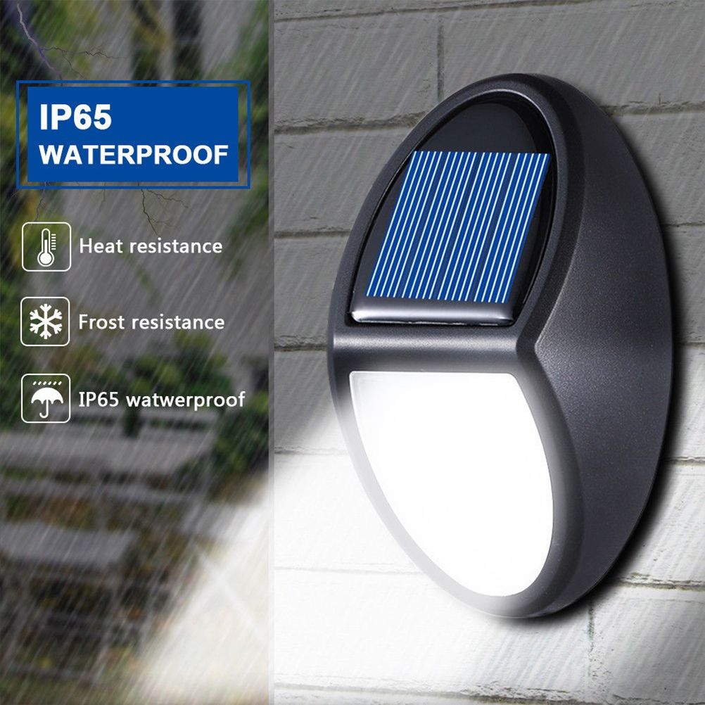 10LED Solar Light Wall Lamp IP65 Waterproof Outdoor Solar Garden Light for view 9