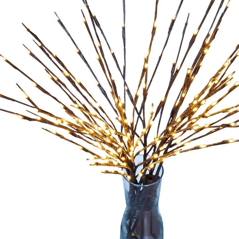 20 LED Indoor Tree Branch Light Party Wedding Home Garden Decor Fairy String Lamp view 5