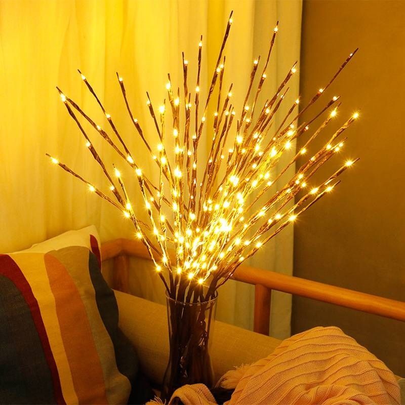 20 LED Indoor Tree Branch Light Party Wedding Home Garden Decor Fairy String Lamp view 9
