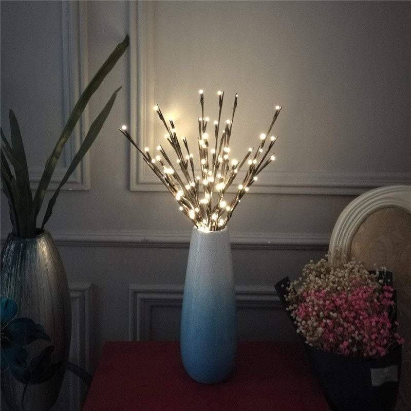 20 LED Indoor Tree Branch Light Party Wedding Home Garden Decor Fairy String Lamp view 13