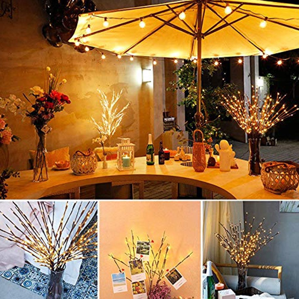 LED Lighted Twig Branches Battery Operated Artificial Tree Lights Branch Lamp view 6