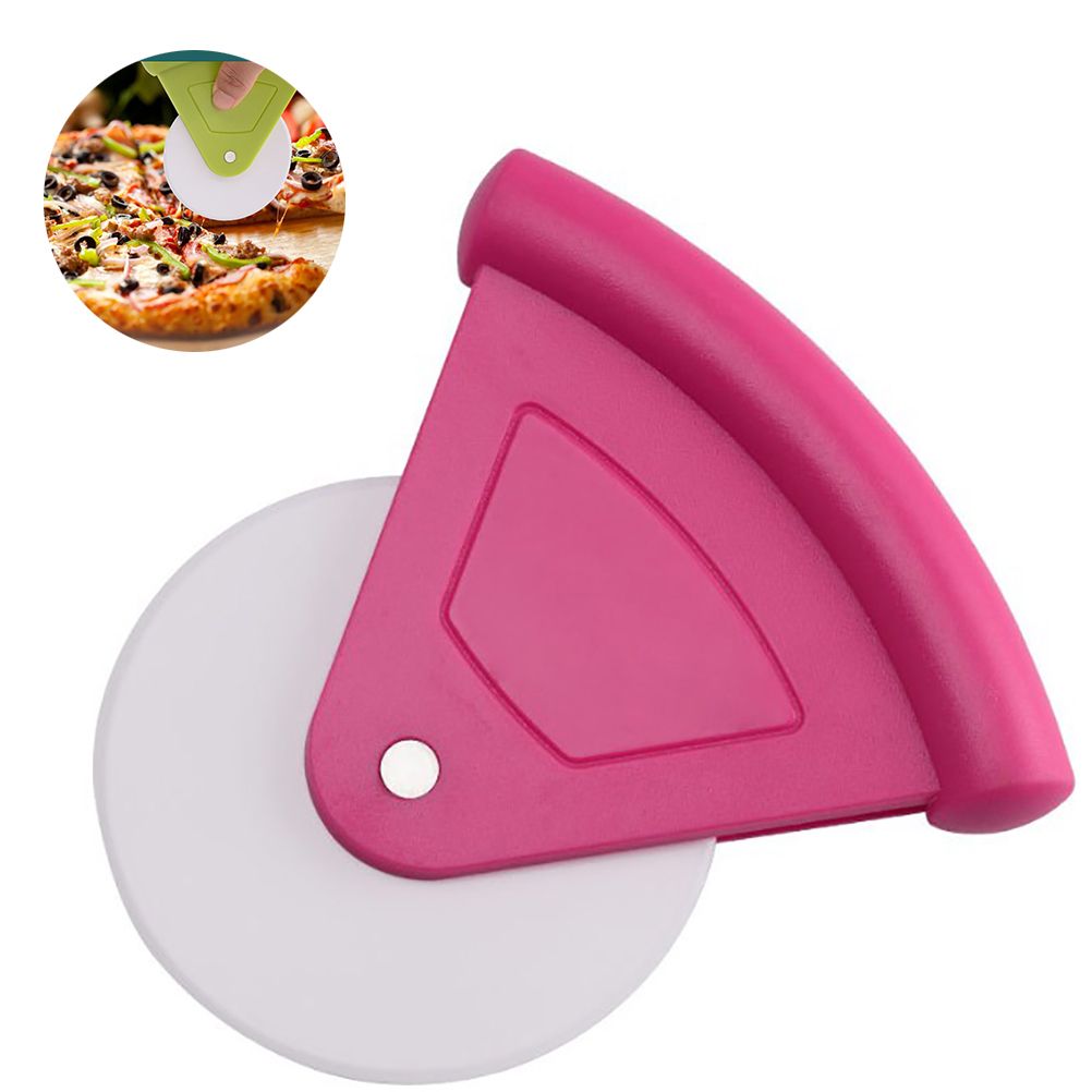 Plastic Pizza Wheels Cutter Pizza Slicing Tool Cake Bread Cutting Tools Baking