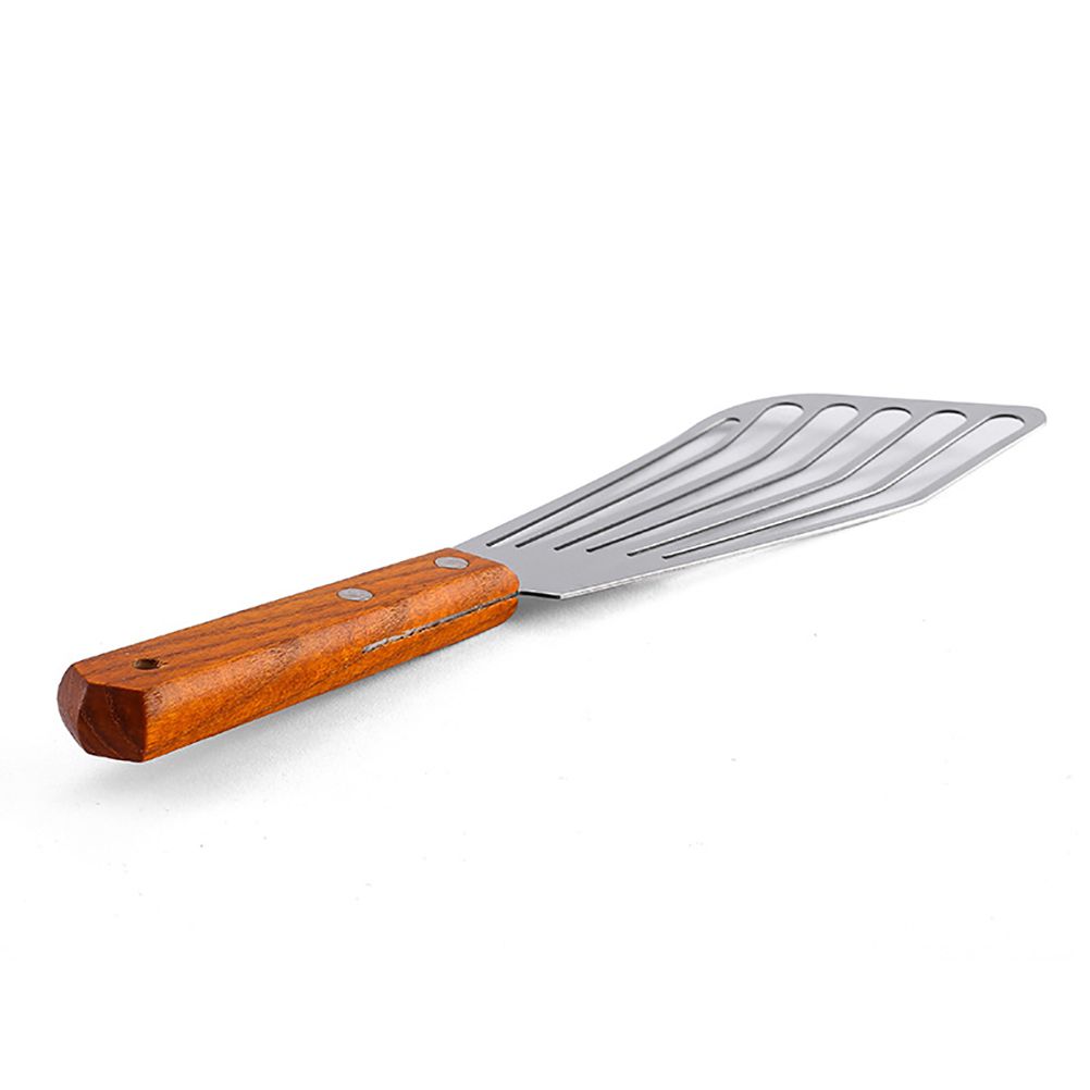 Nonslip Stainless Steel Frying Spatula Steak Shovel Kitchen Cookware view 5