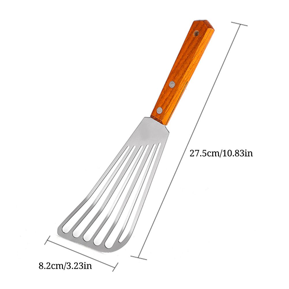Nonslip Stainless Steel Frying Spatula Steak Shovel Kitchen Cookware view 7