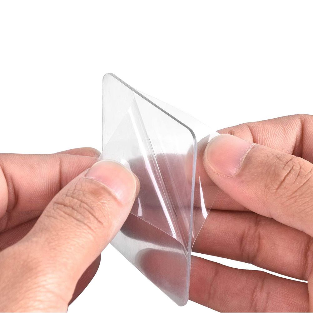 20 pcs Wall Clear Sticky Gel Pads Key Holder Double Side Cell Phone Pads Car view 11