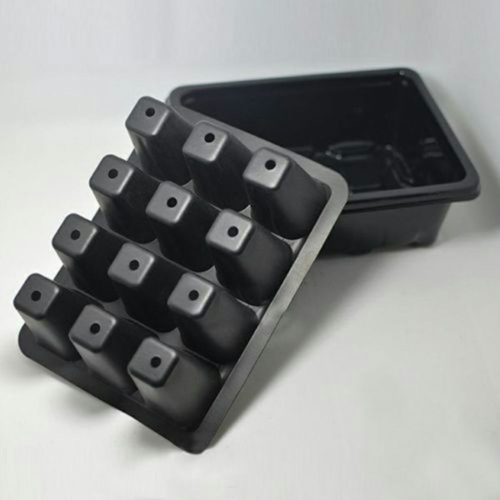 Seed Starter Kit 12 Cells Seedling Trays Gardening Germination Tray Plant Grow view 6