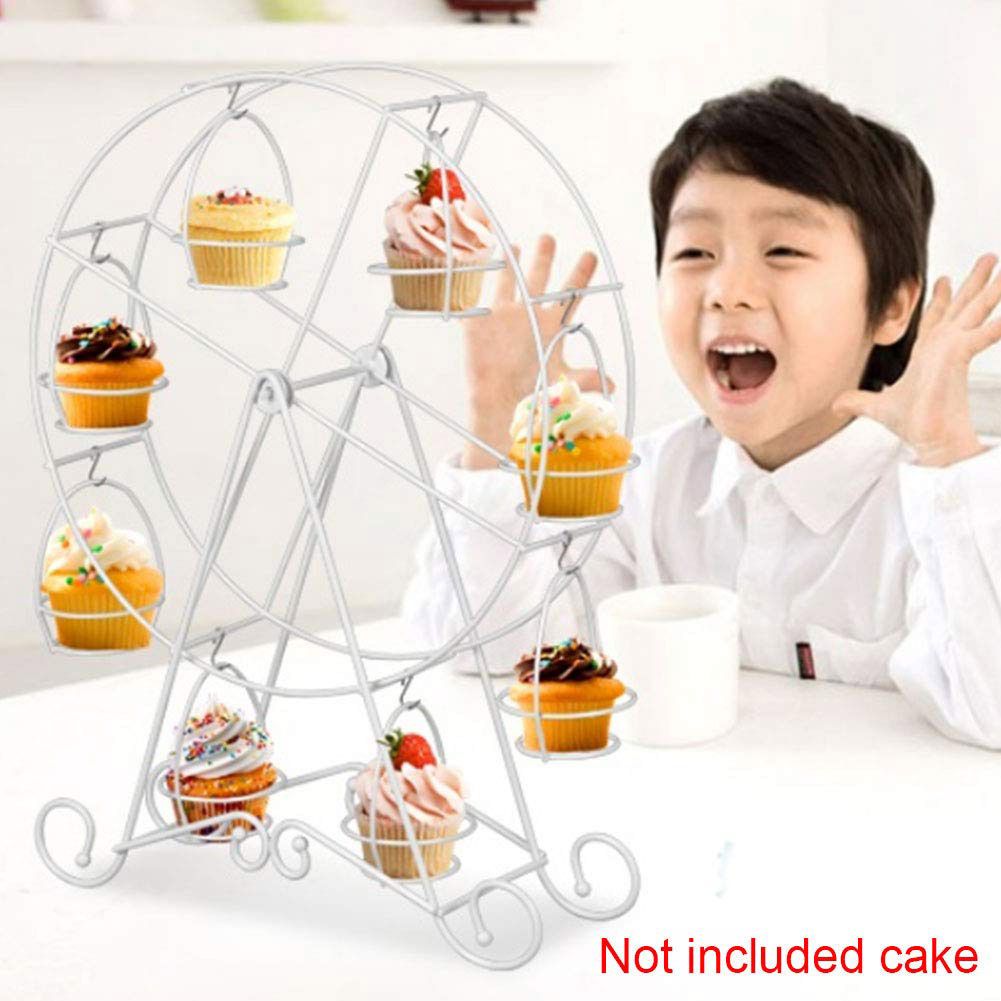 Charmed Ferris Wheel Cupcake Stand 8 Cupcakes Display Stand for Carnival and view 2