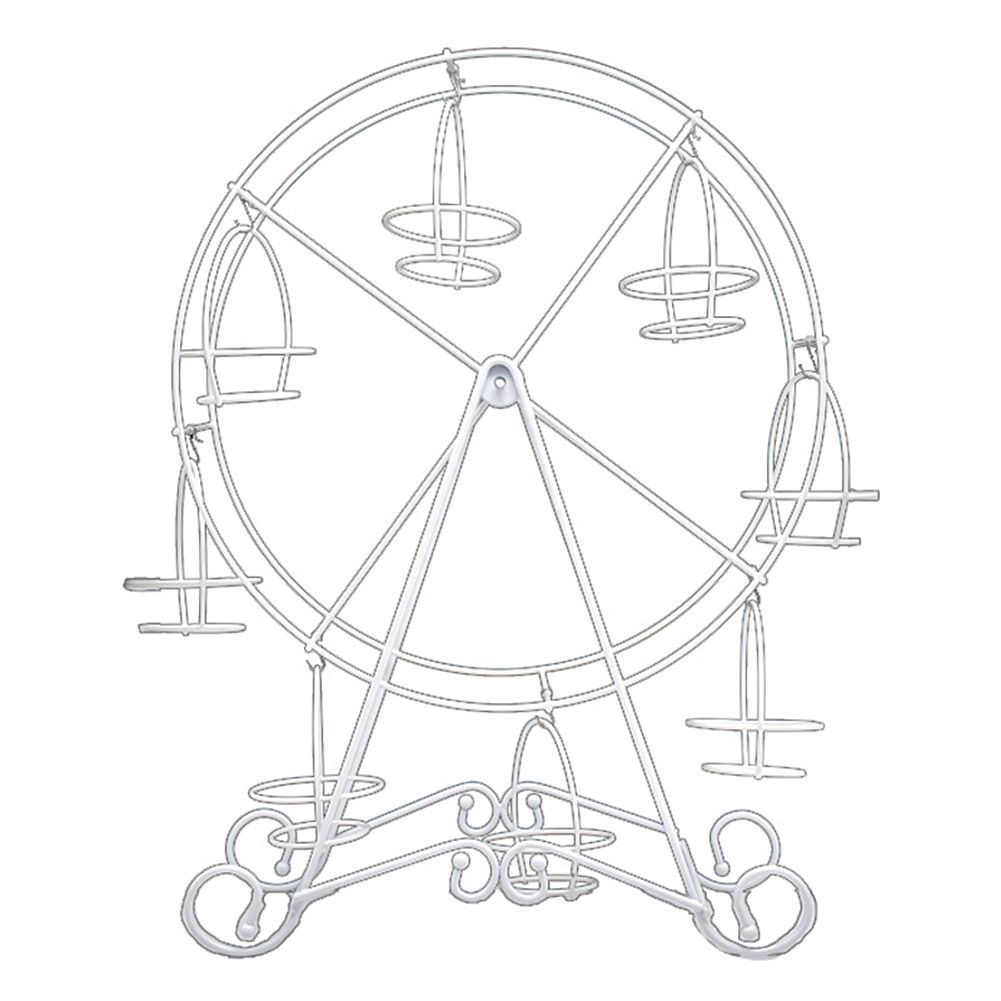 Charmed Ferris Wheel Cupcake Stand 8 Cupcakes Display Stand for Carnival and view 3