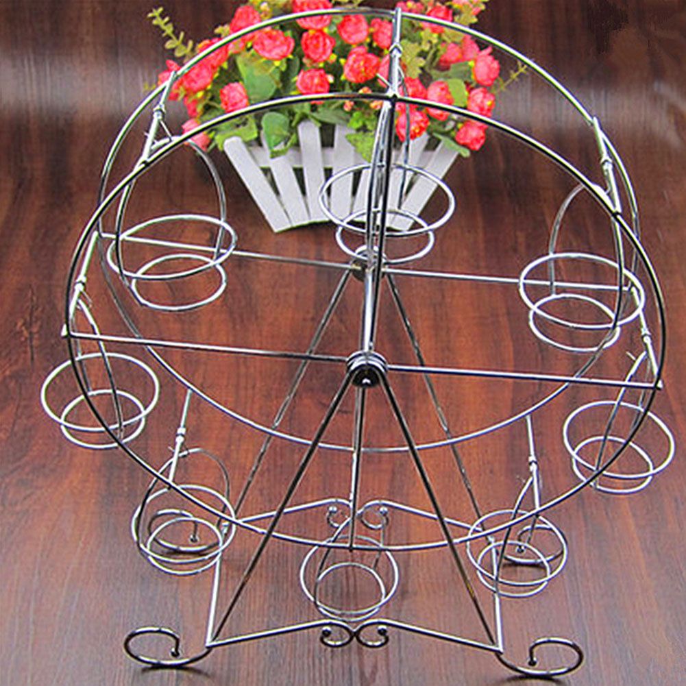 Charmed Ferris Wheel Cupcake Stand 8 Cupcakes Display Stand for Carnival and view 7