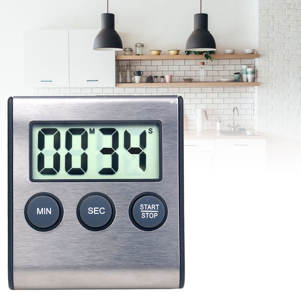 Digital Mini Kitchen Timer Alarm Clock Digital Cooking Timer Portable Magnetic view 3