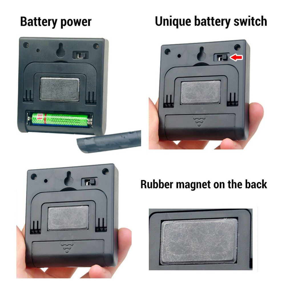 Digital Mini Kitchen Timer Alarm Clock Digital Cooking Timer Portable Magnetic view 5