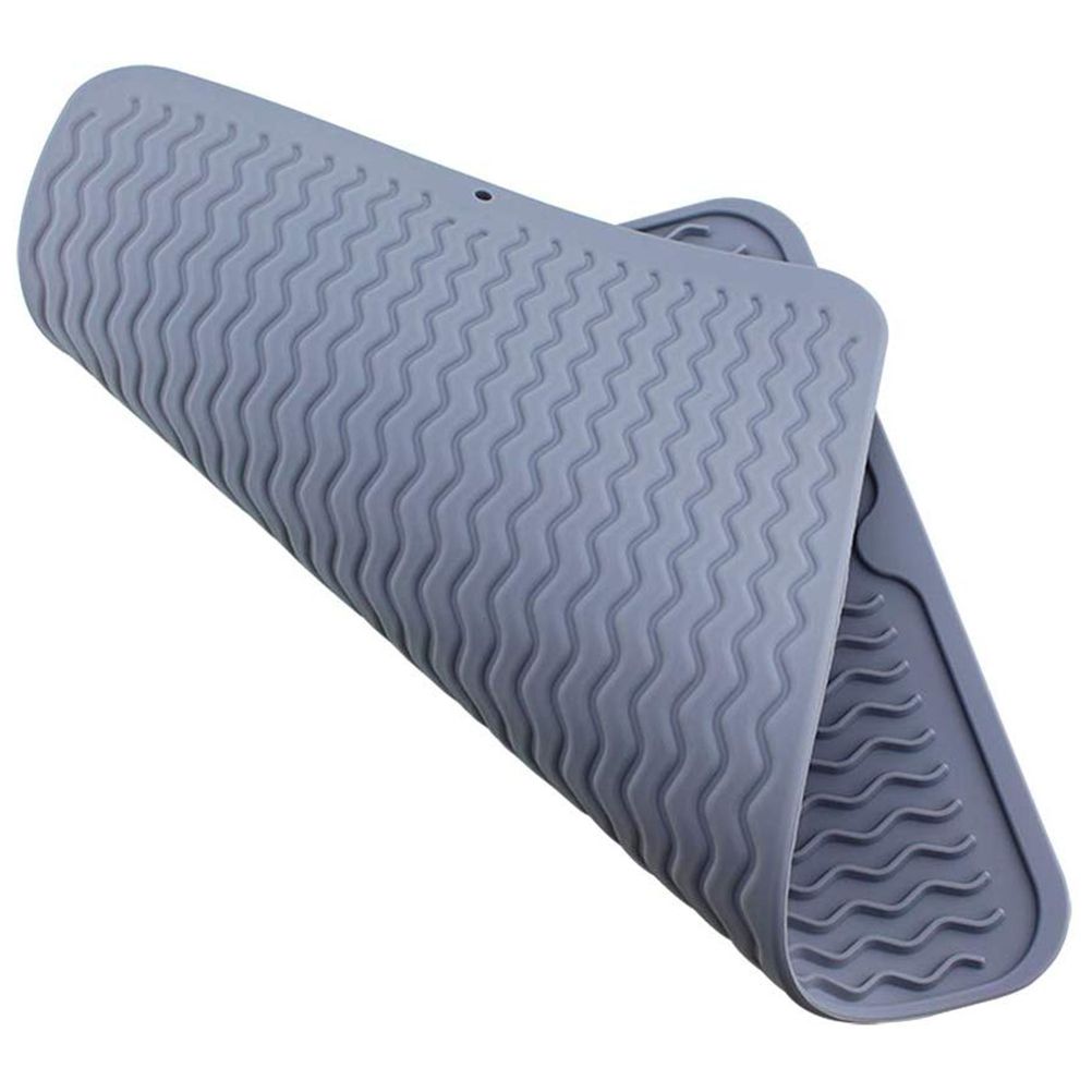 Silicone Dish Drying Mat Kitchen Drainer Dish Draining Mat Sink Mat Large Dish view 2