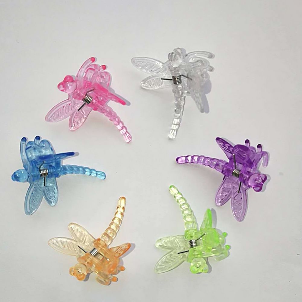 30 Pcs Dragonfly Orchid Clips Plastic Garden Plant Support Clips Flower Vine Clips view 3