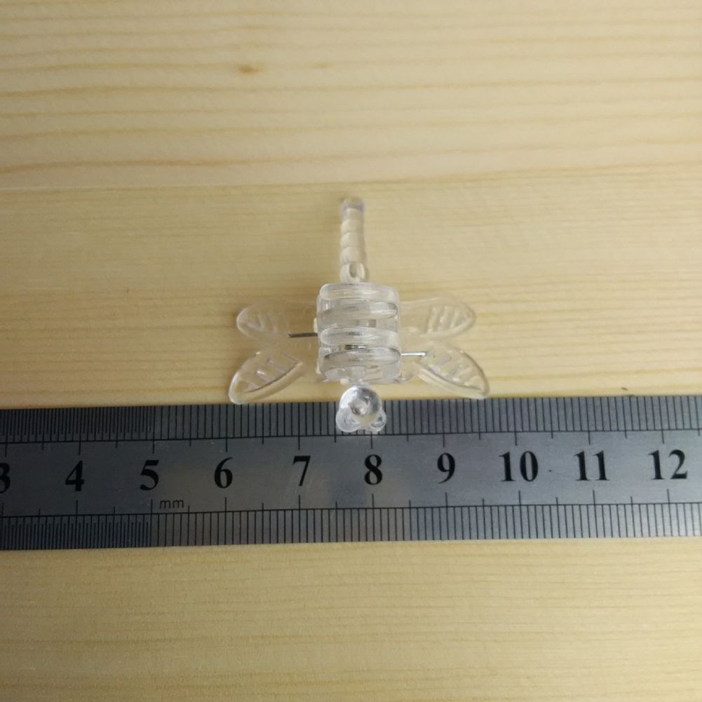 30 Pcs Dragonfly Orchid Clips Plastic Garden Plant Support Clips Flower Vine Clips view 11