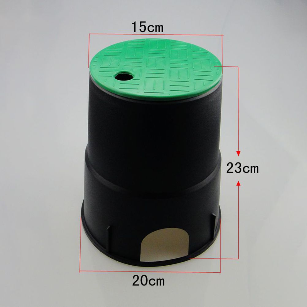 6 Inch Garden Lawn Underground Valve Box Cover Plastc Sprinkler Watering Valve view 5