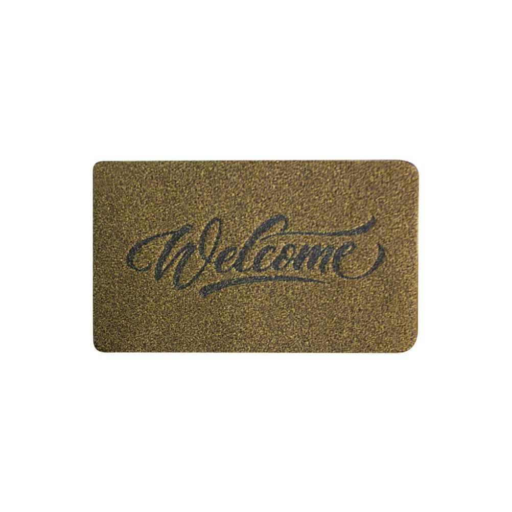 Welcome Doormat Polyester Fiber Welcome Mat Outdoor Rug Non Slip Entryway view 9