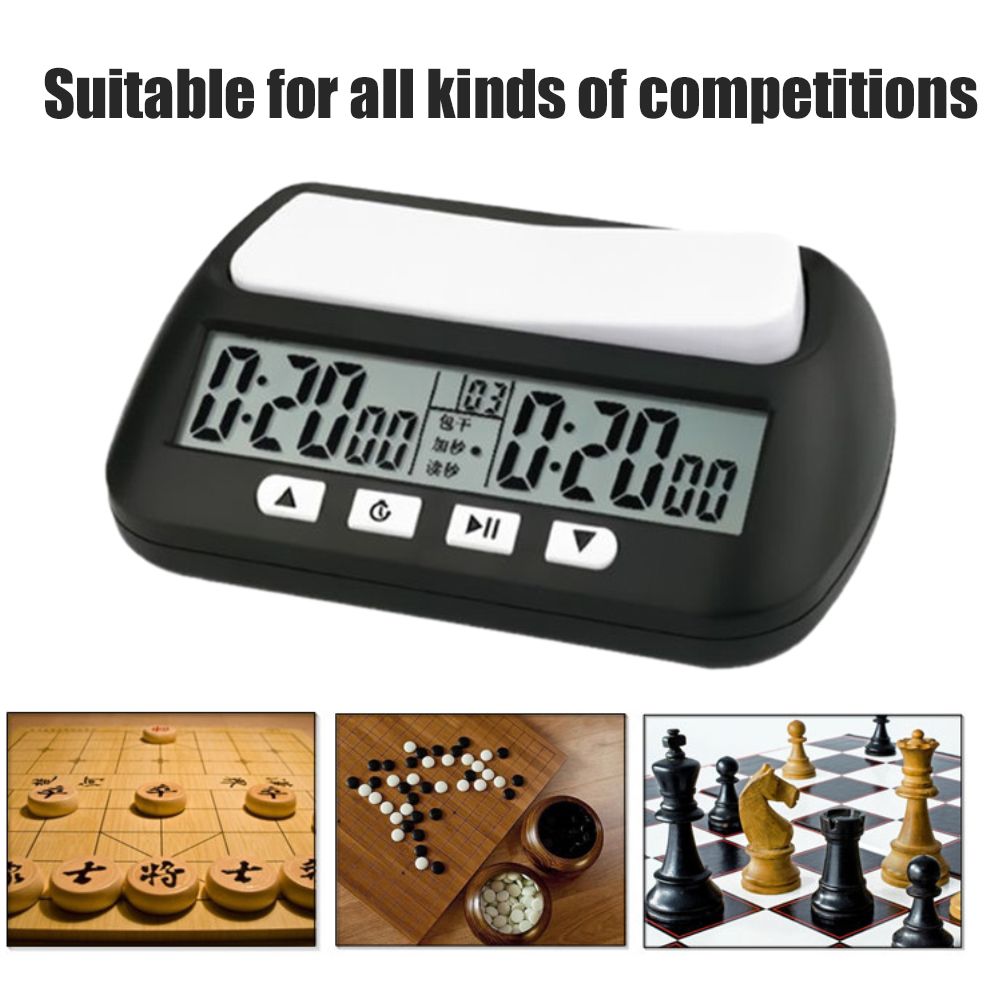 Professional Chess Clock Game Timer Chess Timer Count Down Timer International view 5