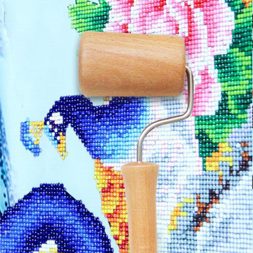 5D Rhinestone Painting Tool Set Wood Roller DIY Rhinestone Painting view 5