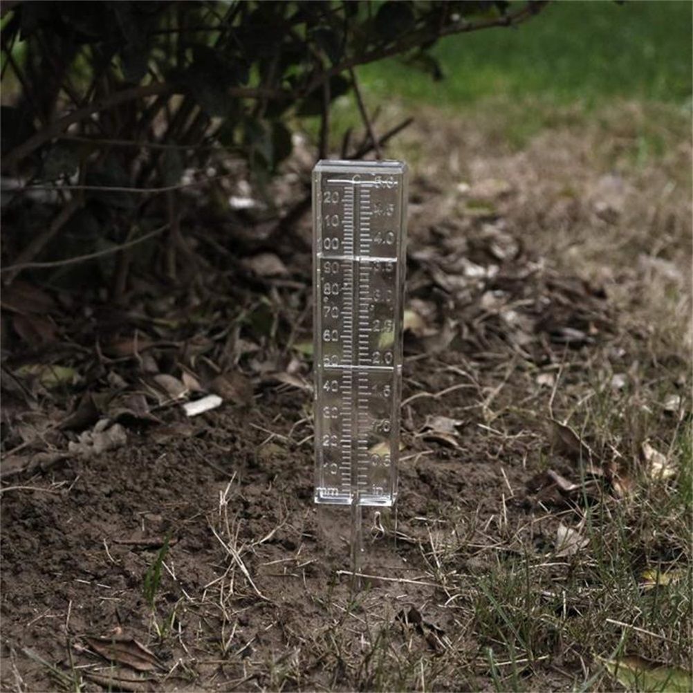 120ml Rain Gauge Dual Scale Plastic Rain Gauge Outdoor Rain Measuring Tool view 7