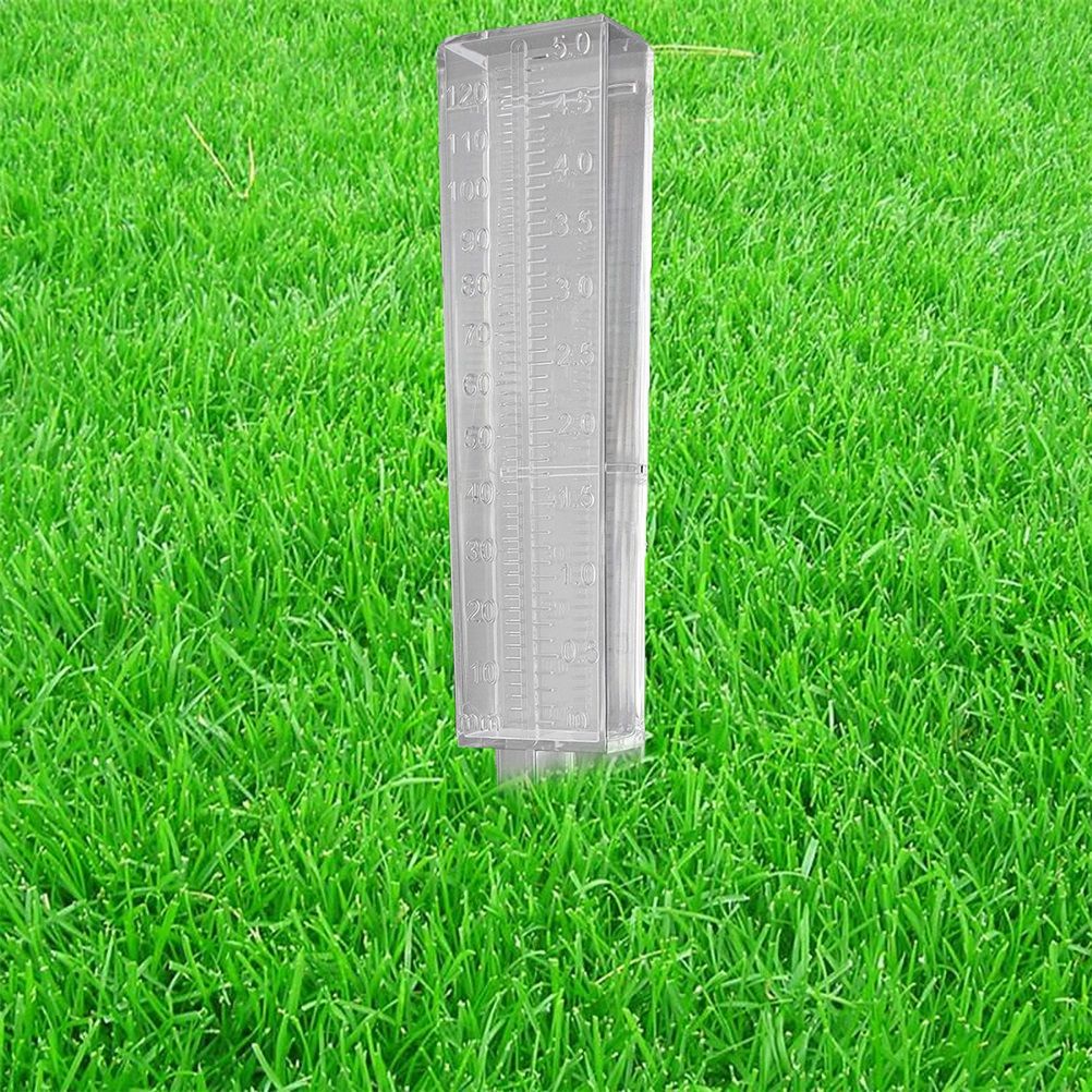 120ml Rain Gauge Dual Scale Plastic Rain Gauge Outdoor Rain Measuring Tool view 8