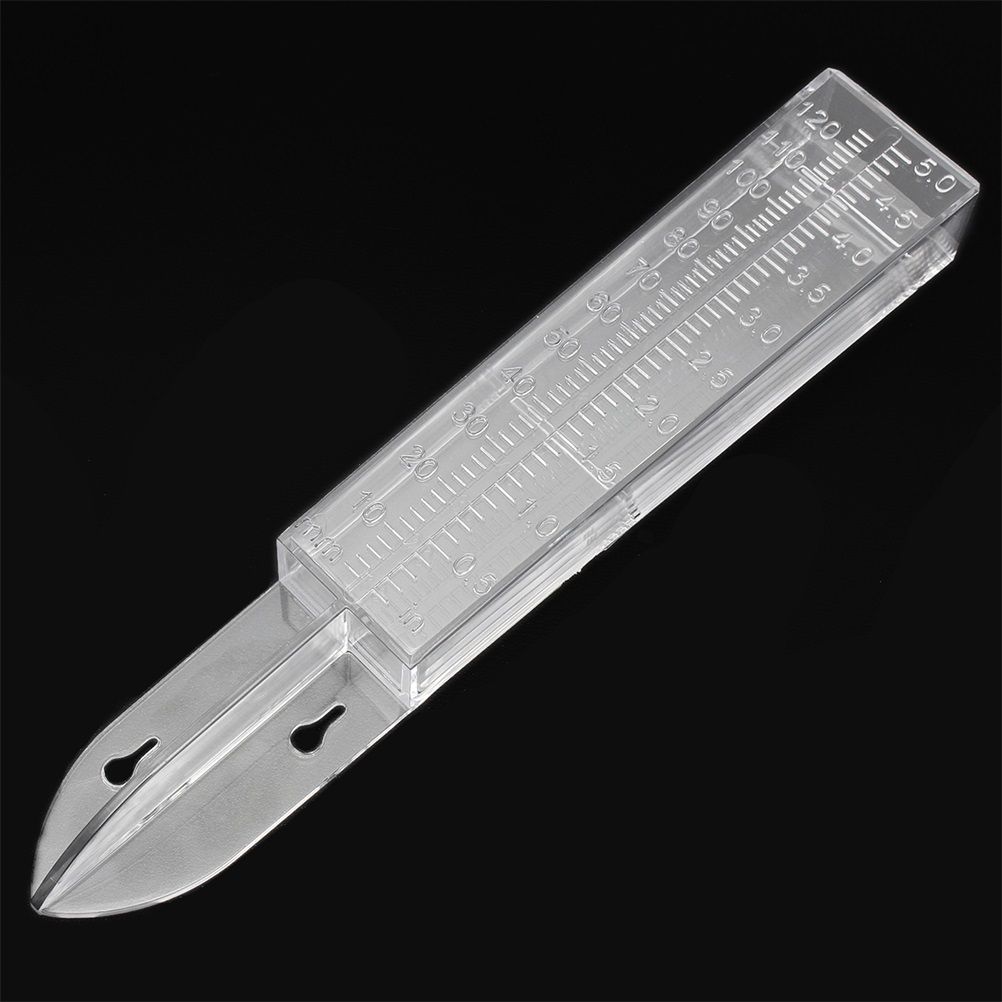 120ml Rain Gauge Dual Scale Plastic Rain Gauge Outdoor Rain Measuring Tool view 9
