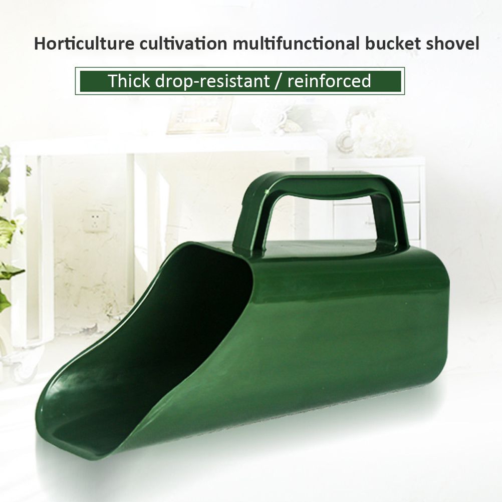 Multifunctional Garden Shovel Plastic Planting Shovel with Bucket Gardening Tool view 5