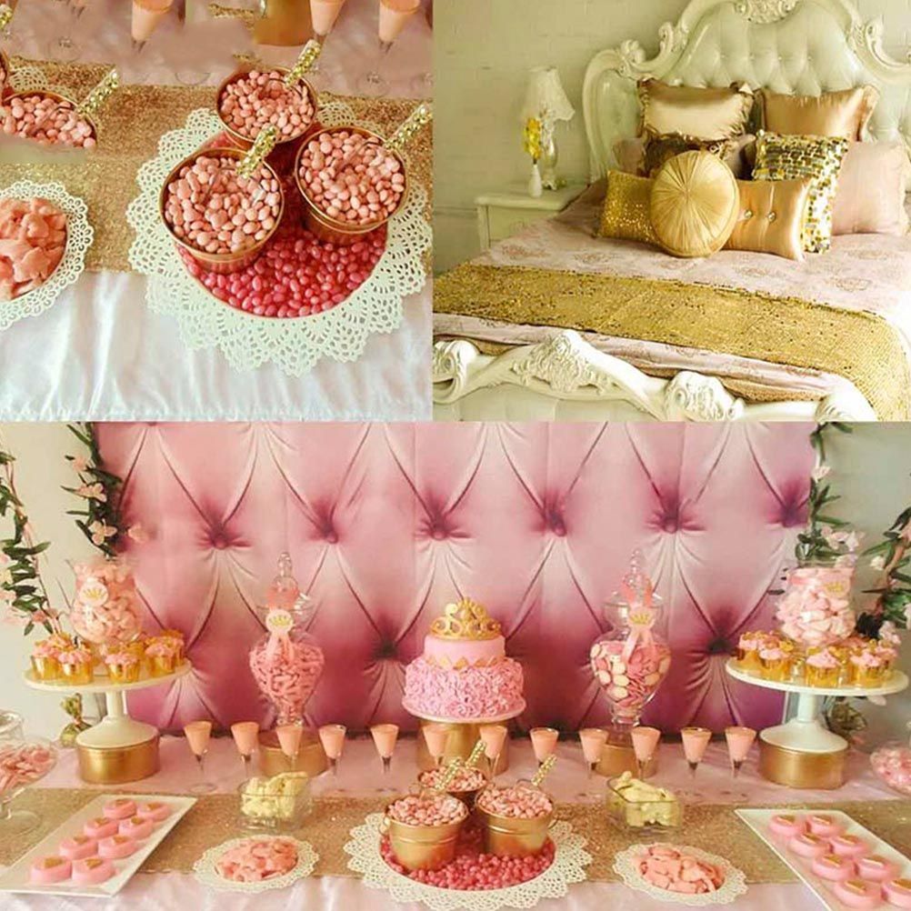 30x180cm Sparkly Sequin Table Runner Wedding Party Christmas Table Runner view 5