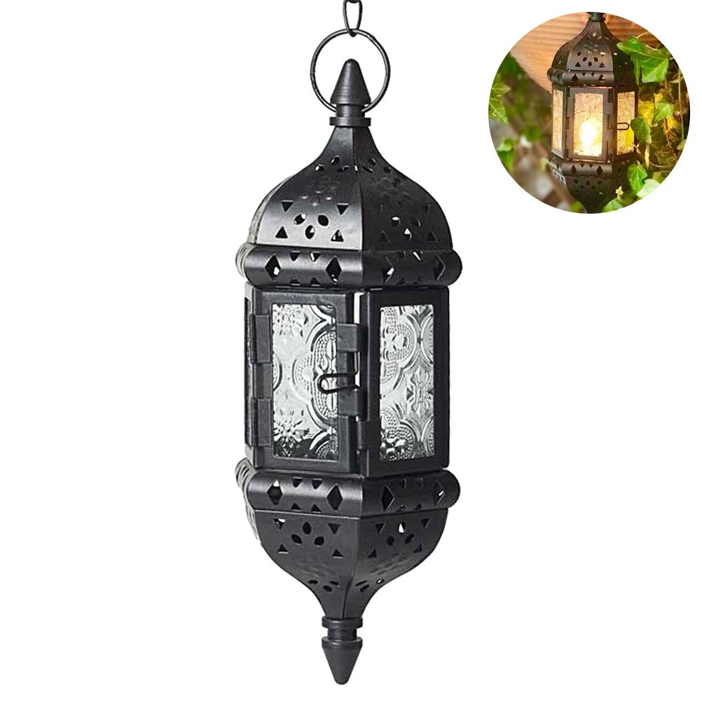 Hanging Candle Lantern Moroccan Chandelier Retro Candle Holder Moroccan