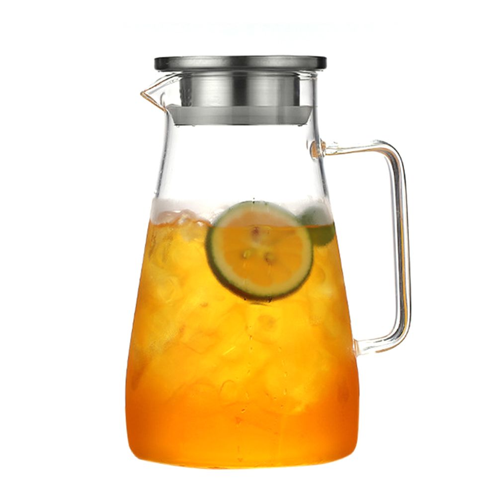Teapot Glass Tea Maker Large Capacity Heat Resistant Juice Bottles with
