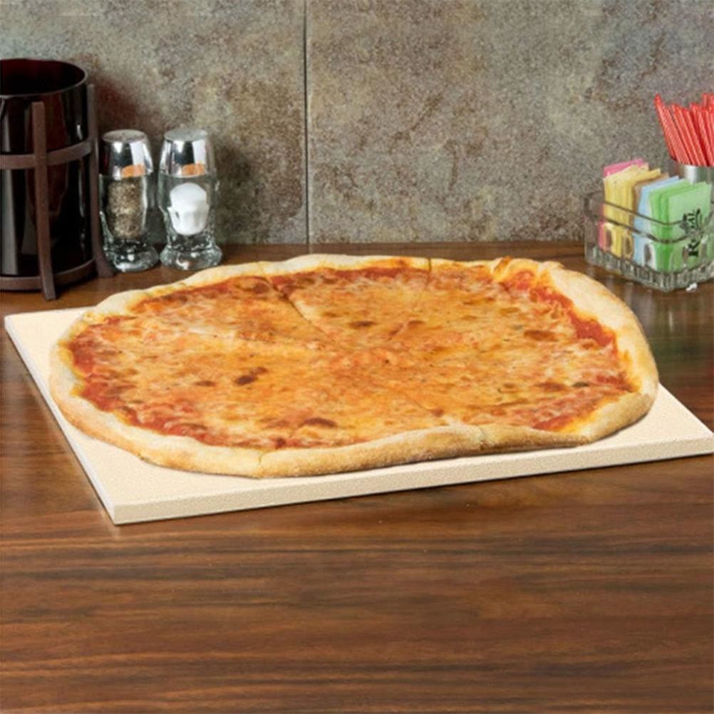 1 Set Pizza Stone Wooden Pizza Peel Paddle Baking Stone for Oven and Grill view 7