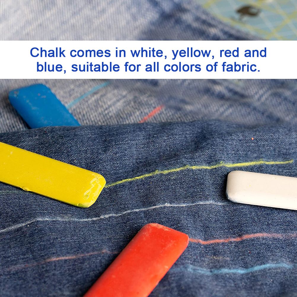 4Pcs Dressmaking Chalk Sewing Chalk Fabric Chalk for Marking Sewing Patterns view 4