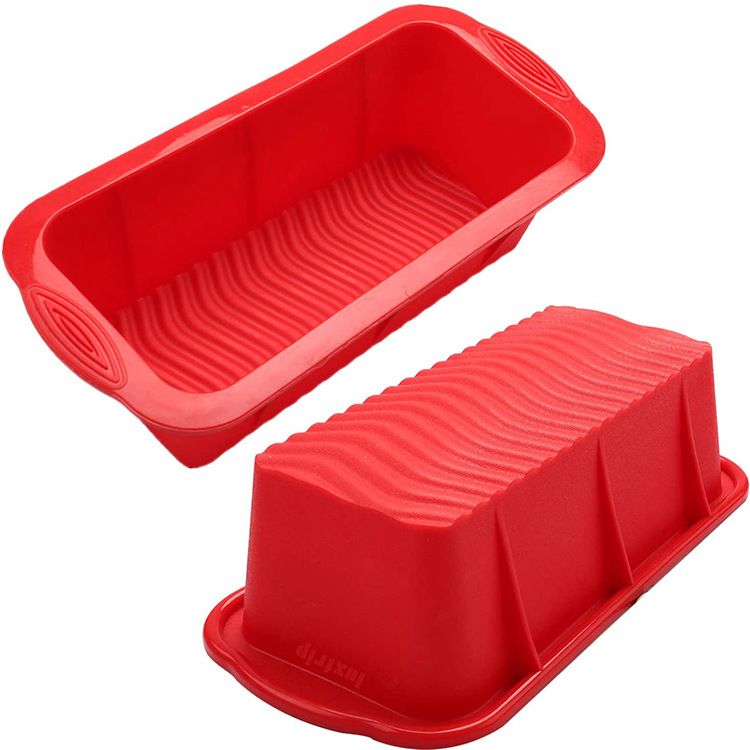 Silicone Bread Baking Mold Rectangular Toast Plate Kitchen Baking Mold view 5