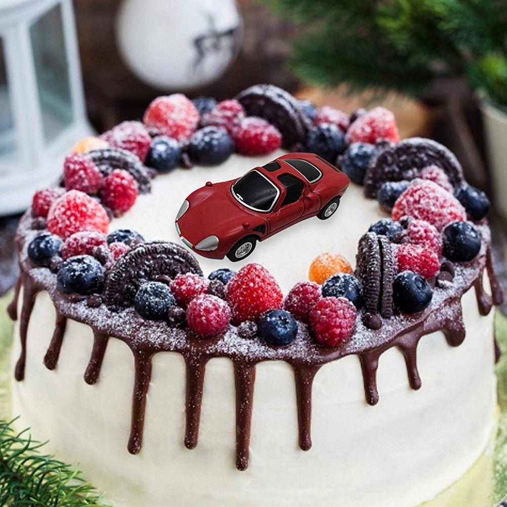 Silicone Mold Racing Car Shaped Fondant Mold for DIY Baking Cake Making Soaps view 2