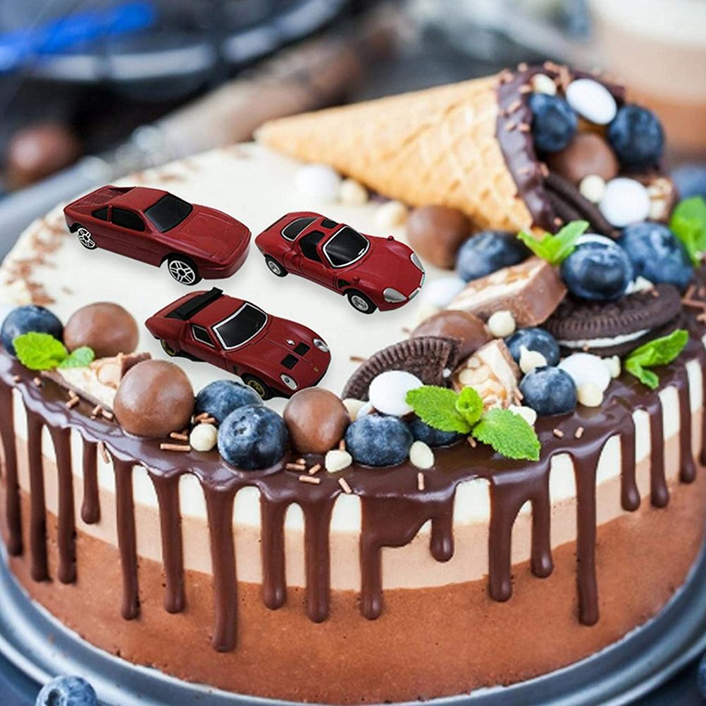 Silicone Mold Racing Car Shaped Fondant Mold for DIY Baking Cake Making Soaps view 6