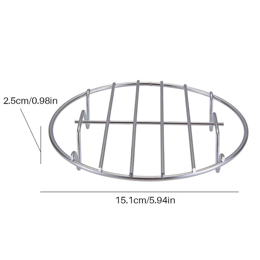 Stainless Steel Trivet Rack Stand Heavy Duty Pressure Cooker Steam Rack view 2