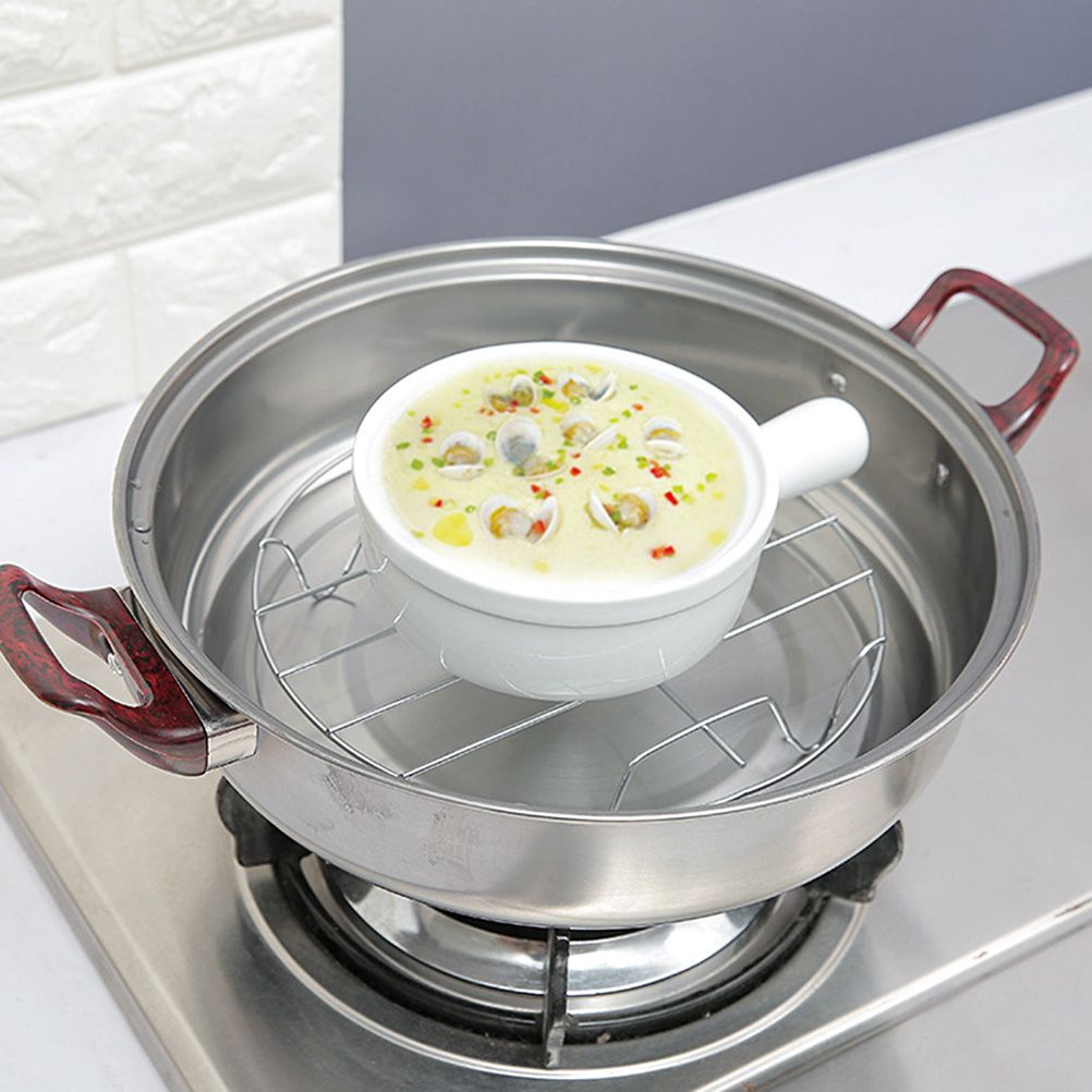 Stainless Steel Trivet Rack Stand Heavy Duty Pressure Cooker Steam Rack view 6