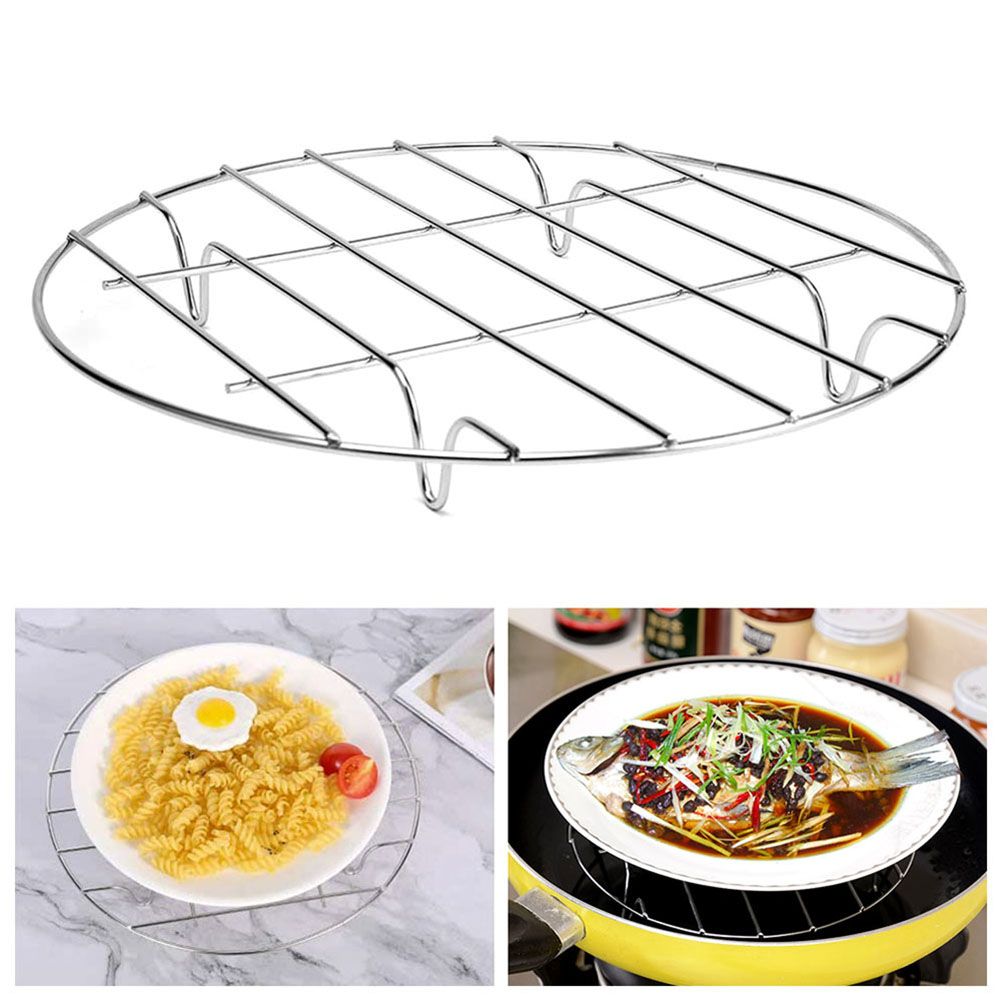 Stainless Steel Trivet Rack Stand Heavy Duty Pressure Cooker Steam Rack — image 1