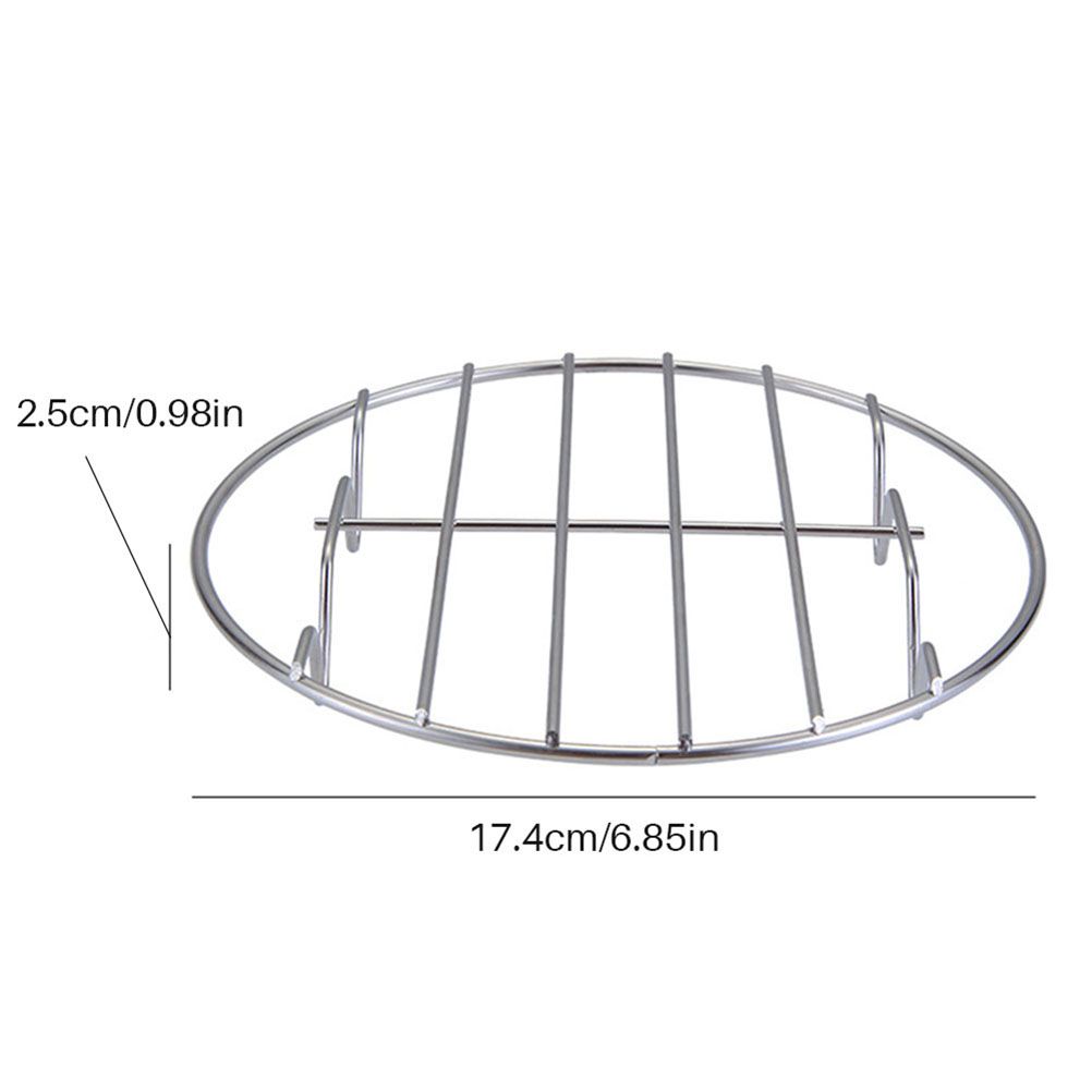 Stainless Steel Trivet Rack Stand Heavy Duty Pressure Cooker Steam Rack view 2