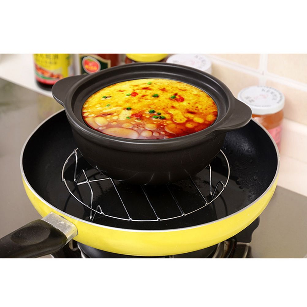 Stainless Steel Trivet Rack Stand Heavy Duty Pressure Cooker Steam Rack view 8