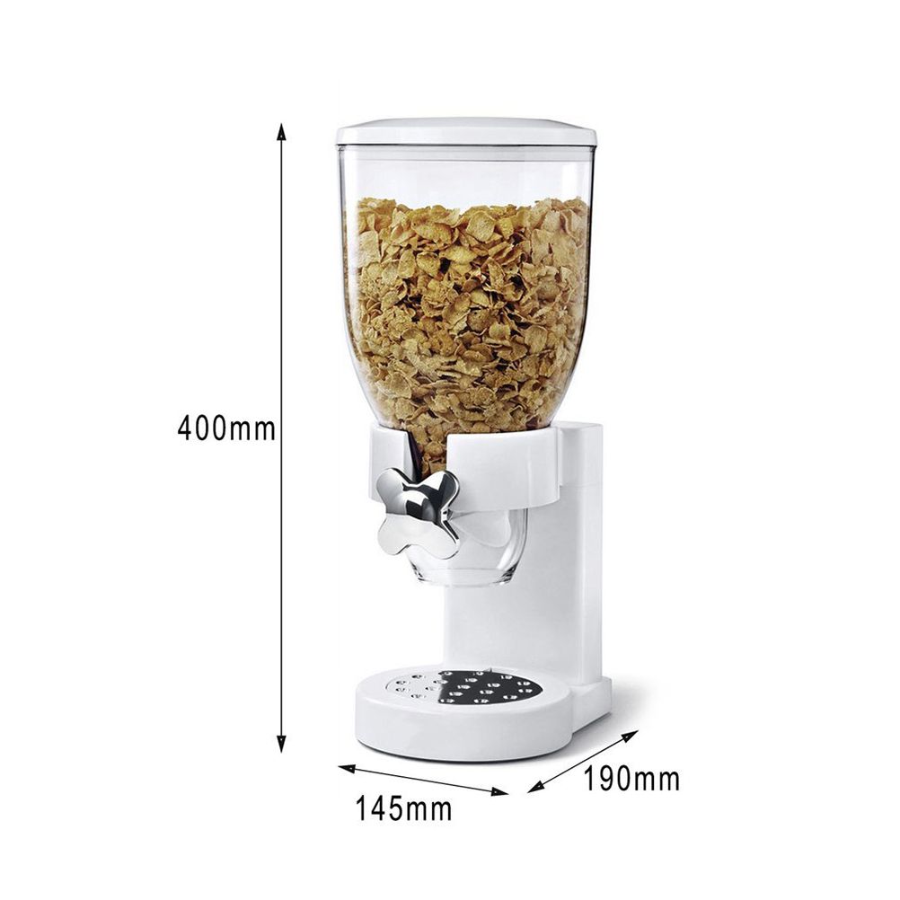 Dry Food Dispenser Single Cereal Dispenser Food Storage Meal Container for Dry view 3