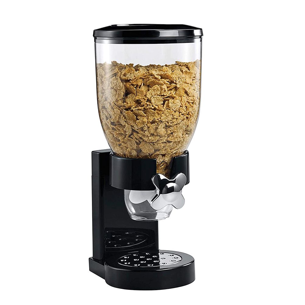 Dry Food Dispenser Single Cereal Dispenser Food Storage Meal Container for Dry