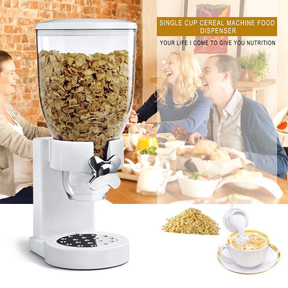Dry Food Dispenser Single Cereal Dispenser Food Storage Meal Container for Dry view 8