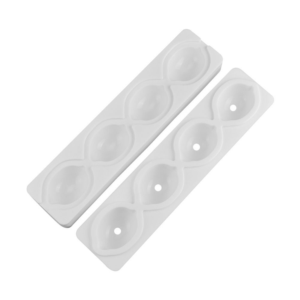 4-cavity Lemon Shaped Cake Molds Silicone Mousse Cake Molds Muffin Baking Pan view 7