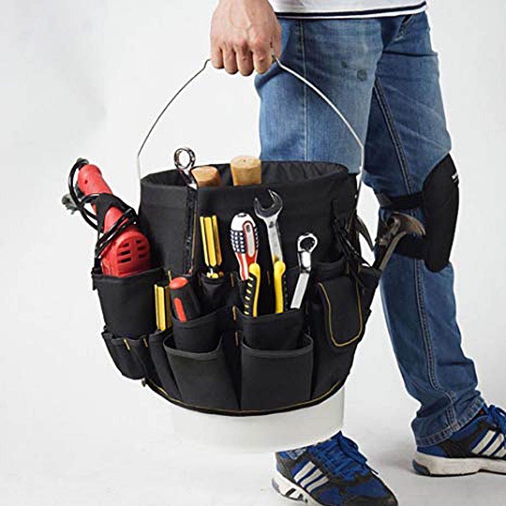 Heavy Duty Gardening Tool Bucket Organizer Gardening Tool Kit Holder with 56 view 3