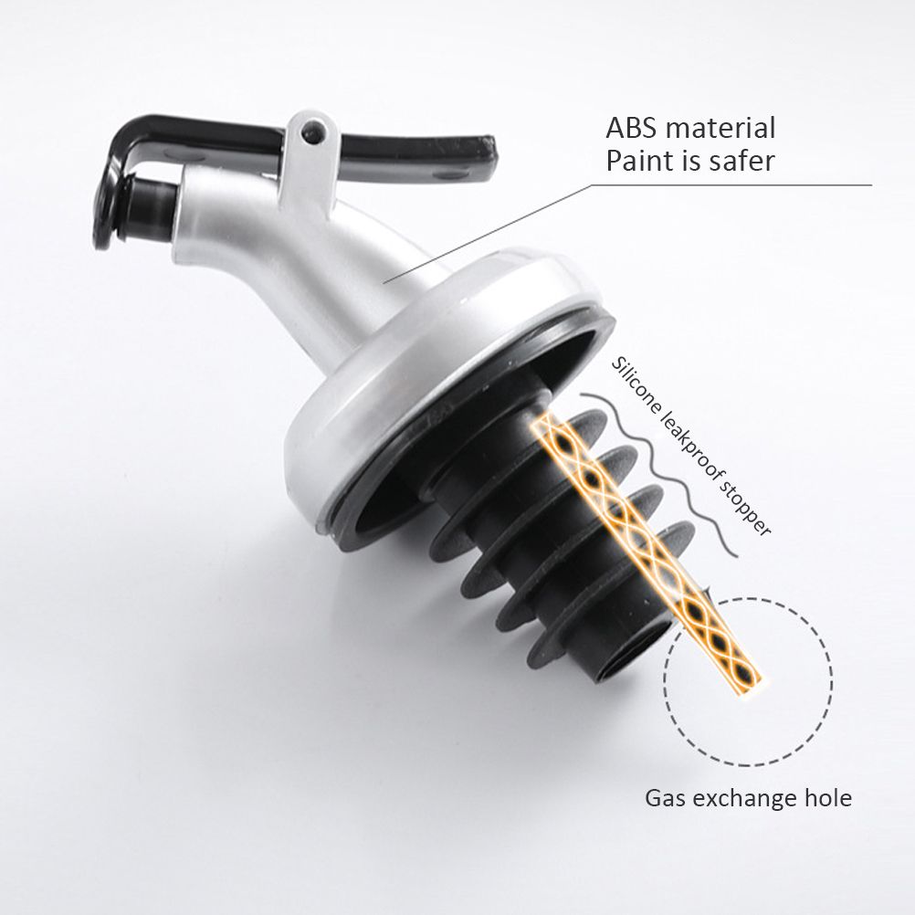 Oil Bottle Leak Proof Bottle Flip Cover Kitchen Oil Pour Spouts Bottle Dispenser view 3