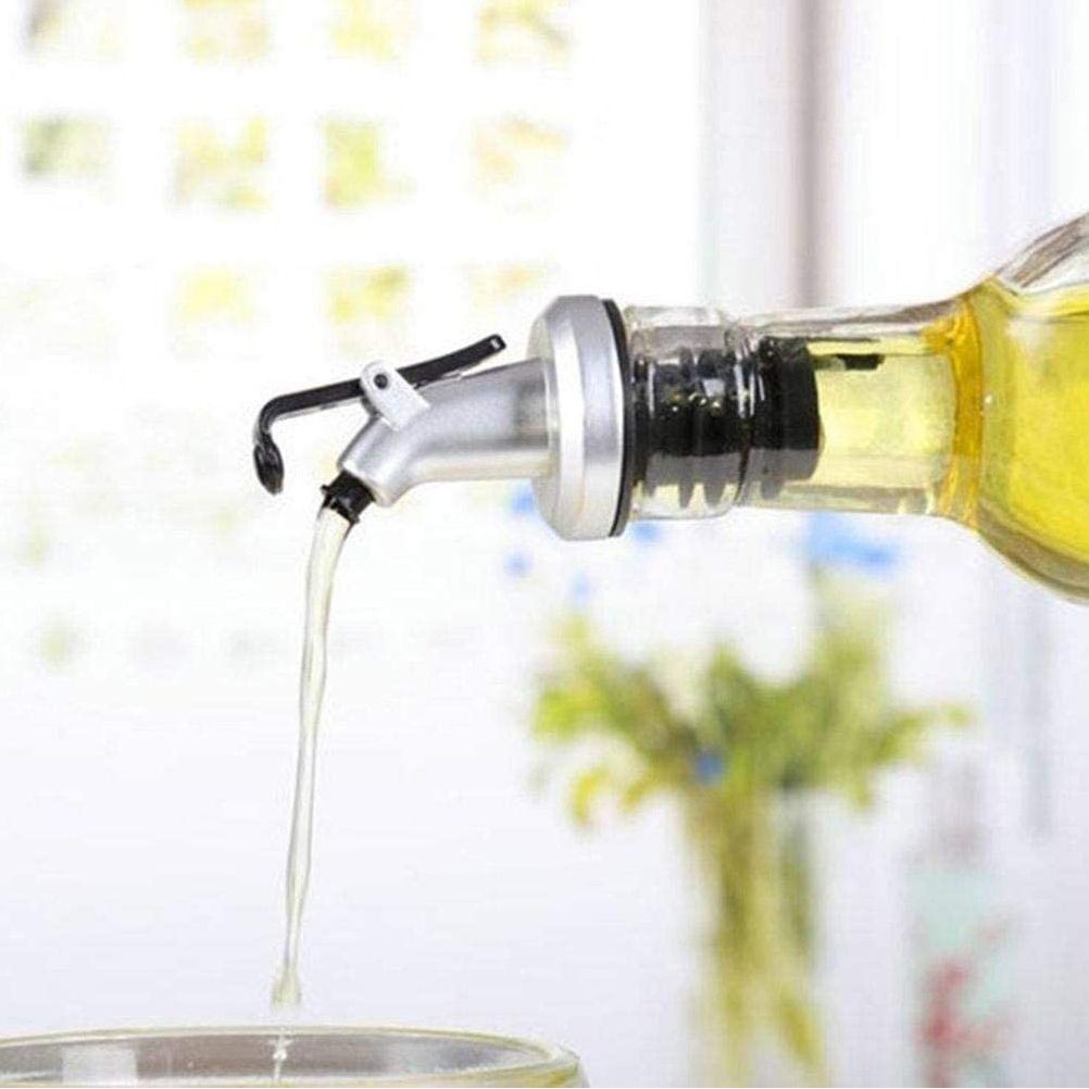 Oil Bottle Leak Proof Bottle Flip Cover Kitchen Oil Pour Spouts Bottle Dispenser view 7