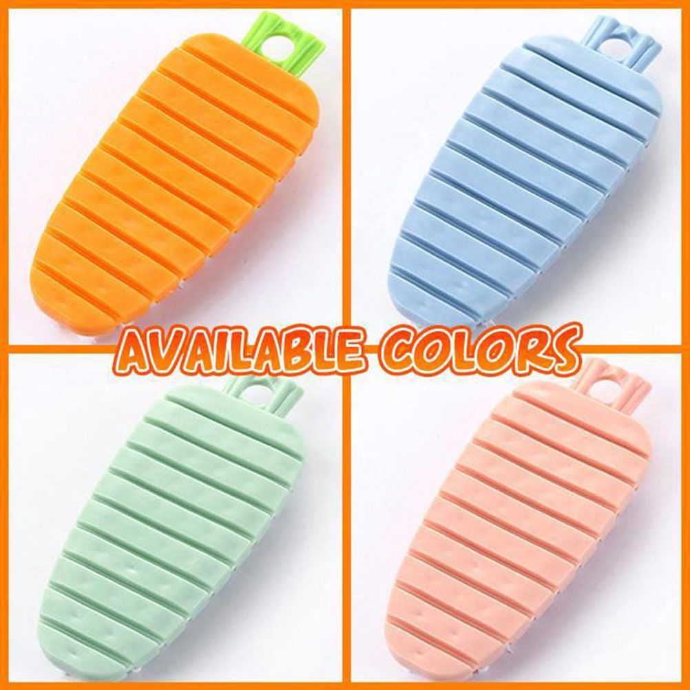 Random Veggie Vegetable Scrubber Scrub Cleaning Brush Kitchen Cleaner Carrot view 9