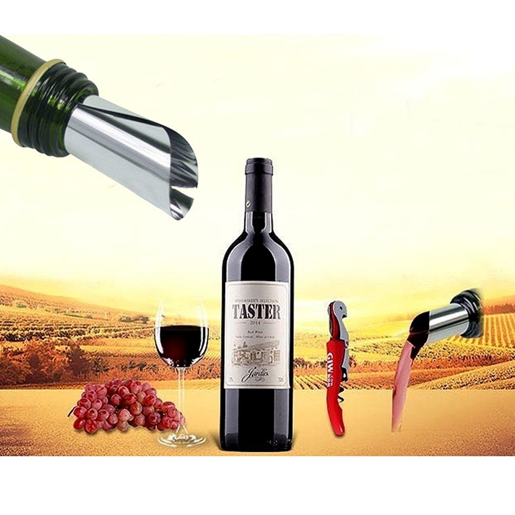 Wine Pourer Disc Foldable Flexible Drip Stop Pour Spouts Disk Drop Stop view 7